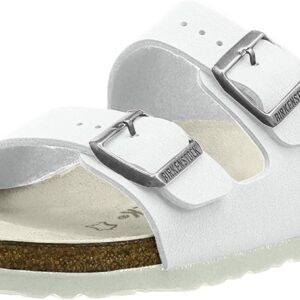 Birkenstock Arizona Unisex White Birko-Flor Sandal 42 / Unisex US Size 11-11.5