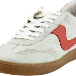 Dolce Vita Women's Notice Sneakers, Pear Suede, Green, 6 Medium US