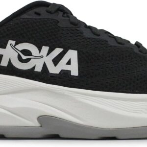 Hoka Men's Rincon 4 Sneaker, Black/White, 10