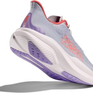 Hoka Women's Mach 6 Sneaker, Pale Dusk/Gull, 8