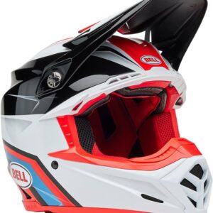 Bell Moto-9S Flex Helmets (Gloss Mechant Red/Black - Large)
