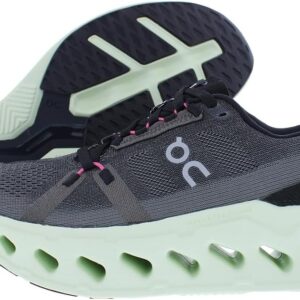 On Women's Cloudeclipse Sneaker, Rock/Lima, 8.5