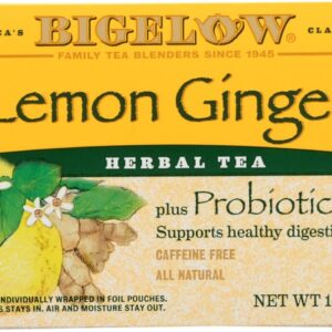 Bigelow Tea Lemon Ginger 18 Bags (Pack of 12)