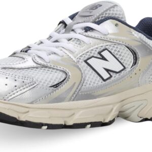 New Balance 530 (Big Kid) Sneaker, Summer Fog/Nimbus Cloud, 4 US Unisex