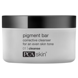 PCA SKIN Pigment Bar, Hyperpigmentation Soap for Dark Spots, Formulated with Azelaic Acid and Kojic Acid, 3.2 fl oz Jar