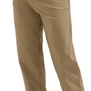 Wrangler Riggs Workwear FR Men's Flame Resistant Carpenter Work Pant, Khaki, 42W x 30L