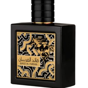 Lattafa Qaed Al Fursan for Men Eau de Parfum Spray, 3.04 Ounce