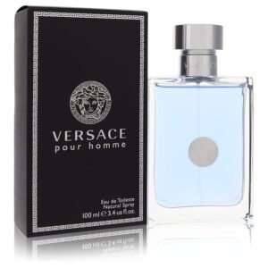 Versace Versace Pour Homme for Men Eau De Toilette Natural Spray, 3.4 fluid_ounces