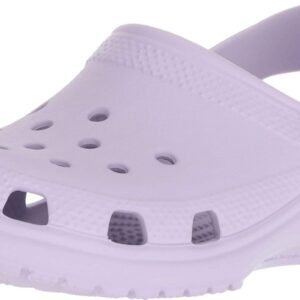 Crocs Unisex-Adult Classic Clog, Clogs for Women and Men, Lavender, 12 Women/10 Men