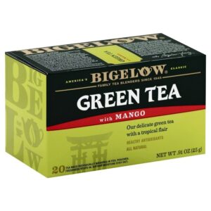 Bigelow Tea Green Tea with Mango - Case of 6 - 20 BAG