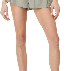 Free People Women's Standard Get Your Flirt On Shorts, Sage Stone