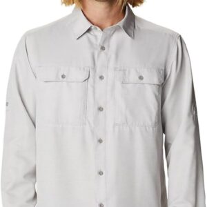 Mountain Hardwear Men's Canyon Long Sleeve Shirt, Light Dunes, L