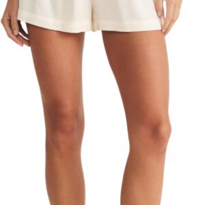 Z SUPPLY Women's Scout Linen Rayon Short Sea Salt XL