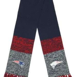 47 England Patriots Static Men's Scarf - NFL, One Size, Winter Knit Scarf