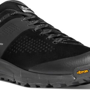 Danner Trail 2650 3” Waterproof Hiking Shoes for Men - Durable Leather & Textile Upper with Breathable Gore-Tex Lining and Vibram Traction Outsole, Black Shadow - 8.5 D