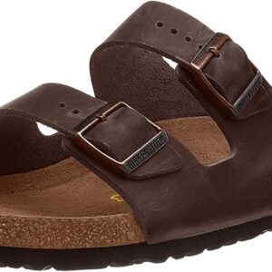 Birkenstock Arizona Unisex Leather Sandal Men's 7-7.5, Women's 9-9.5 Regular