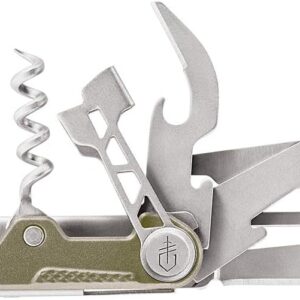 Gerber Gear Armbar Cork Pocket Knife EDC Multitool with Blade, Pry Bar, and Hammer for Camping, Gold