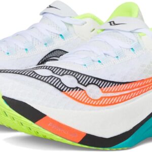 Saucony Women's Endorphin Pro 4 Sneaker, White/Mutant, 7