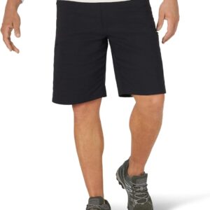 Wrangler Authentics Men's Performance Comfort Flex Cargo Short, Black, 42