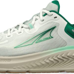 ALTRA Women's AL0A82CG Paradigm 7 Road Running Shoe, White/Green - 6 M US