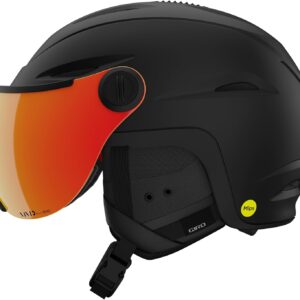 Giro Vue MIPS Vivid Snow Helmet - Matte Black - Size M (55.5-59cm)