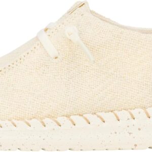 HEYDUDE Wendy Funk Coastal Woven Egret/Multi Size 10, Women’s Shoes, Women’s Slip-on Loafers, Comfortable & Light-Weight