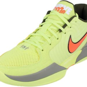 Ja 2 Basketball Shoes (FD7328-701, Light Lemon Twist/Light Army/Cargo Khaki/Total Orange) Size 8.5