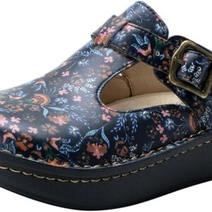 Alegria Women's Classic Lax A Daisy Leather Clog 10.5-11 M US