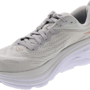 HOKA ONE ONE Women's Running Shoes, Harbor Mist Lunar Rock, 9.5 US