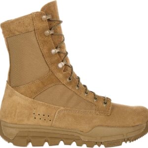 ROCKY Lightweight Commercial Military Boot, Coyote Brown, Size 13(M)