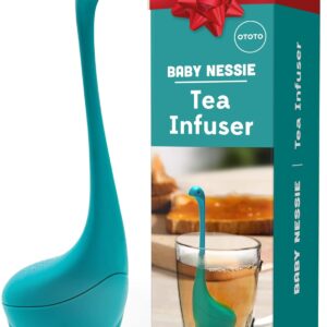 Cute Tea Infuser by OTOTO - Loose Leaf Tea Steeper, Tea Accessories, Tea Diffusers, Tea Infuser for Loose Leaf Tea, Tea Strainers, Cute Gifts, Tea Gift Set, Kitchen Gifts, Cooking Gadgets