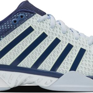 K-Swiss Men's Express Light Pickleball Shoe, Bit of Blue/Oceana/Patina Green, 8 W