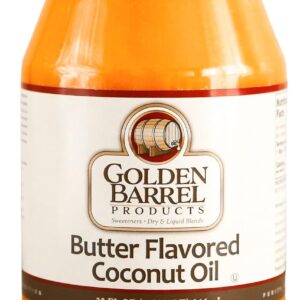 Golden Barrel Butter Flavored Coconut Oil (32 oz.)