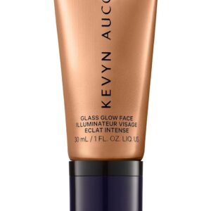 Kevyn Aucoin Glass Glow Face, Spectrum Bronze: Multi-purpose universal dewy highlighter for face and body. Creates glowing youthful-looking hydrated skin with a glassy complexion. Makeup artist go to