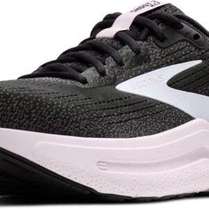 Brooks Women’s Ghost Max 2 Neutral Running & Walking Shoe - Black/White/Orchid Ice - 11 Medium