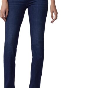 Lee Women's Sculpting Fit Slim Leg Pull On Jean, Infinity, 4 Medium