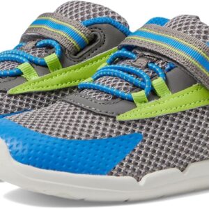 Stride Rite SRT IAN Sneaker, Grey Multi, 5 US Unisex Little Kid