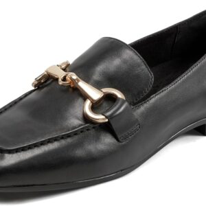 Rockport Women's Polly Loafer Flat, Black, 8.5