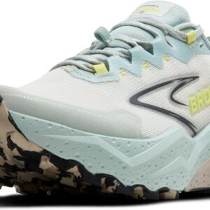 Brooks Women’s Caldera 8 Ultra Trail Running Shoe - Misty Blue/Coconut/Chateau - 9 Medium
