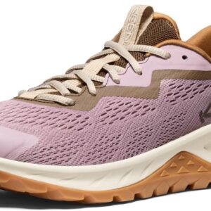 KEEN Women's Versacore Speed Breathable Vented Comfortable Hiking Shoes, Toadstool/Birch, 7