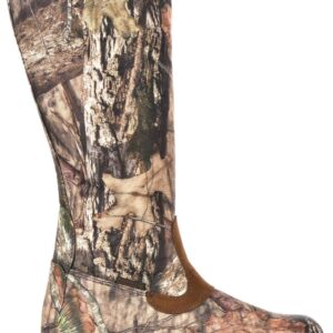 ROCKY Low Country Waterproof Snake Boot, Mossy Oak Break Up Country, Size 10.5(M)