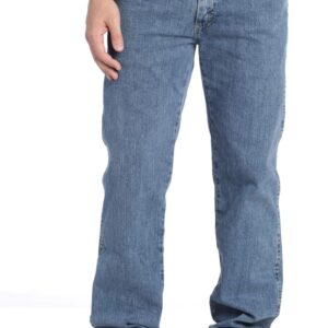 Wrangler Men's Performance Series 5 Pocket Regular Fit Denim Jeans - Mid Wash, Mid Wash, 34X30