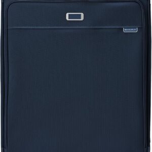 Briggs & Riley 31" Extra Large Expandable Spinner - Checked Luggage for Travel, Suitcases with Wheels, Softside Rolling Bag for Men & Women, Self-Repairing Zipper - Baseline Collection, Navy