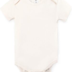 Colored Organics Unisex Baby Organic Cotton Bodysuit - Short Sleeve - Natural - 3-6M