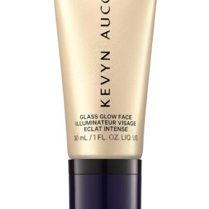 Kevyn Aucoin Glass Glow Face, Solar Quartz: Multi-purpose universal dewy highlighter for face and body. Creates glowing youthful-looking hydrated skin with a glassy complexion. Makeup artist go to.