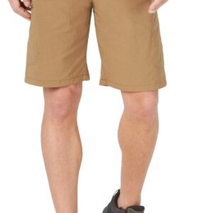Wrangler Authentics mens Performance Comfort Flex Cargo Shorts, Bronze, 38 US