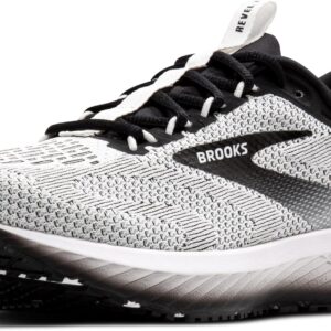 Brooks Women’s Revel 7 Neutral Running Shoe - White/Black - 9.5 Medium