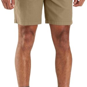 Rugged Flex® Relaxed Fit 8in Canvas Work Short Dark Khaki