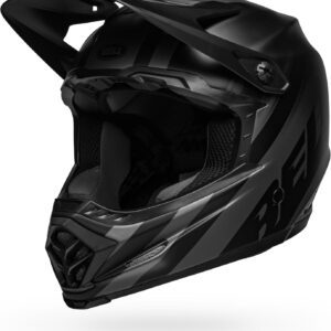 BELL Full-9 Fusion MIPS Lightweight Fiberglass Shell Adult Full Face MTB Downhill BMX Helmet - Matte Black/Gray, X-Small (51-53 cm)