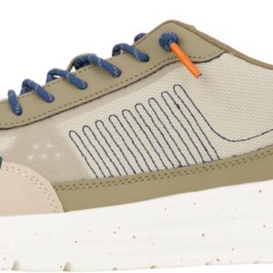 HEYDUDE Sirocco Alta Leisure Stone Grey/Multi Size 12, Mens Shoes, Mens Casual Sneakers, Comfortable & Light-Weight